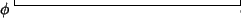 \begin{pspicture}(0,0)(10,4)
\psline(2,1.5)(7,1.5)
\psline(2,2.5)(7,2.5)
\psline...
...1.5,2)(2,2)
\uput[0](1.5,1.4){$\phi$}
\uput[0](6.8,1.4){$\phi'$}
\end{pspicture}