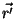 $\vec{r'}$