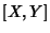 $[X,Y]$