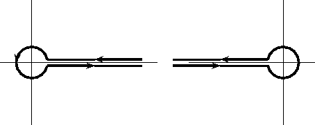 \begin{pspicture}(0,0)(12,4)
\psline[linewidth=2pt]{->}(4.5,2.1)(3,2.1)
\pslin...
...(1,4)
\psline(0,2)(5,2)
\psline(9,0)(9,4)
\psline(6,2)(10,2)
\end{pspicture}