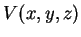 $V(x,y,z)$