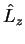 $\displaystyle \hat{L}_z$