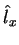 $\displaystyle \hat{l}_x$