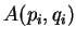 $A(p_i,q_i)$
