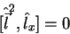 \begin{displaymath}[\hat{\vec{l}}^2,\hat{l}_x]=0
\end{displaymath}