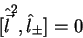 \begin{displaymath}[\hat{\vec{l}}^2,\hat{l}_{\pm}]=0
\end{displaymath}