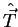 $\hat{\vec{T}}$