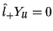 $\hat{l}_{+}Y_{ll}=0$