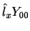 $\displaystyle \hat{l}_xY_{00}$