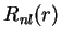 $R_{nl}(r)$