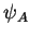 $\displaystyle \psi_{A}$