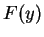 $F(y)$